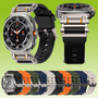 F�r Samsung Galaxy Watch Ultra 2 / Ultra 47mm Silikon Metall Arm Band