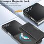 F�r Samsung Galaxy Z Flip7 5G MagSafe Magnetische Kunstleder H�lle