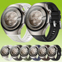 F�r Huawei Watch 5 42mm / 46mm Premium Leder Hybrid Silikon Armband