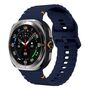 F�r Samsung Galaxy Watch 8 / 8 Classic Design Silikon Armband Gr��e: L