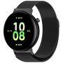 F�r Honor Watch Fit Metall Milan Mesh Magnetverschluss Armband Schwarz