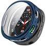 F�r Samsung Galaxy Watch 8 44mm Electroplated TPU Schutz H�lle Blau