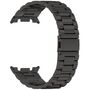 F�r Samsung Galaxy Watch 8 / 8 Classic Bead Edelstahl Arm Band Schwarz