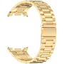F�r Samsung Galaxy Watch 8 / 8 Classic Bead Edelstahl Arm Band Gold