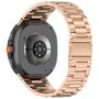 F�r Samsung Galaxy Watch 8 / 8 Classic Edelstahl Arm Band Rose Gold