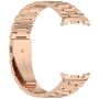 F�r Samsung Galaxy Watch 8 / 8 Classic Edelstahl Arm Band Rose Gold