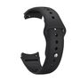 F�r Huawei Watch 5 42mm Silikon Reverse Verschluss Arm Band Schwarz