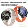 F�r Huawei Watch 5 46mm Silikon Reverse Verschluss Arm Band Dunkelblau