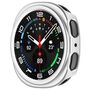 F�r Samsung Galaxy Watch 8 40mm Design Kunststoff Schutz H�lle Silber