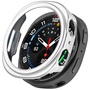 Bumper Kunststoff halbseitig f�r Samsung Galaxy Watch 9 8 40mm Silber