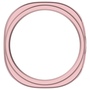 Bumper Kunststoff halbseitig f�r Samsung Galaxy Watch 9 8 40mm Rosa