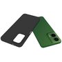 F�r Motorola Moto G35 5G Silikon TPU Schutz H�lle Flexibel Schwarz