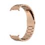 F�r Samsung Galaxy Watch 8 / 8 Classic Edelstahl Arm Band Rose Gold