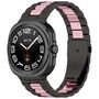 F�r Samsung Galaxy Watch 8 / 8 Classic Three Bead Edelstahl Armband