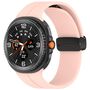 F�r Samsung Galaxy Watch 8 / 8 Classic Silikon Magnetisches Band Rosa