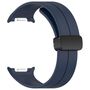 F�r Samsung Galaxy Watch 8 / 8 Classic Silikon Magnetisches Band Blau