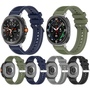 F�r Samsung Galaxy Watch 8 / 8 Classic Hybrid Nylon Silikon Armband