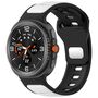 F�r Samsung Galaxy Watch 8 / 8 Classic Two Color Silikon Armband