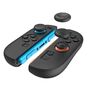 F�r Nintendo Switch 2 Joy-Con Silikon Schutz H�lle mit Kappen Schwarz
