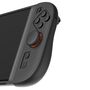 F�r Nintendo Switch 2 Joy-Con Silikon Schutz H�lle Kappen Grau / Wei�