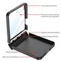 F�r Samsung Galaxy Z Flip7 Displayschutz Magnetische H�lle Schwarz