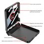 F�r Samsung Galaxy Z Flip7 Privacy Schutzglas Magnetisch H�lle Schwarz