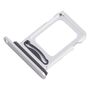 F�r Apple iPhone 16e Dual SIM Kartenhalter Card Tray Reparatur Ersatzteil Silber
