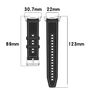 F�r Samsung Galaxy Watch 8 / 8 Classic xDfind Nylon Arm Band Grau