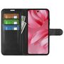 Fr Google Pixel 10 / 10 Pro Kunstleder Wallet Tasche Hlle Schwarz