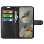 F�r Google Pixel 10 Pro XL Kunstleder Book Wallet Tasche H�lle Schwarz