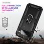 F�r Google Pixel 10 Pro XL Magnet Ring TPU Hybrid PC H�lle Schwarz