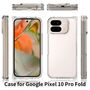 F�r Google Pixel 10 Pro Fold TPU / Acryl Hybrid H�lle Case Transparent
