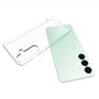 F�r Samsung Galaxy S25 FE Silikon TPU H�lle Transparent + Hart Glas