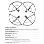 F�r DJI Mavic 3 / 3 Classic Propeller Schutz Anti-Kollisionsring Grau