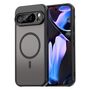 Fr Google Pixel 10 Pro XL TPU PC Hybrid Frosted MagSafe Hlle Schwarz