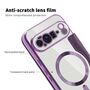 F�r Google Pixel 10 Pro XL Magsafe RFID Kunstleder Schutz H�lle Lila
