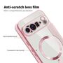F�r Google Pixel 10 Pro XL Magsafe RFID Kunstleder Schutz H�lle Rosa