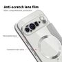 F�r Google Pixel 10 Pro XL Magsafe RFID Kunstleder Schutz H�lle Grau