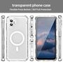 F�r Samsung Galaxy XCover 7 Pro MagSafe H�lle Airbag Transparent