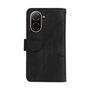 F�r Xiaomi Redmi A5 4G / Poco C71 Kunstleder Wallet H�lle Schwarz