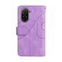 F�r Xiaomi Redmi A5 4G / Poco C71 Kunstleder Wallet Schutz H�lle Lila