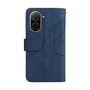 F�r Xiaomi Redmi A5 4G / Poco C71 Kunstleder Wallet Schutz H�lle Blau