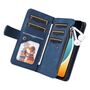 F�r Xiaomi Redmi A5 4G / Poco C71 Kunstleder Wallet Schutz H�lle Blau