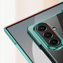 F�r Samsung Galaxy Z Fold7 6D Electroplated Kunststoff H�lle Gr�n