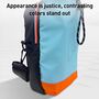 F�r Nintendo Switch 2 Crossbody Aufbewahrungstasche Blau Orange