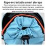 F�r Nintendo Switch 2 Crossbody Aufbewahrungstasche Blau Orange