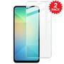 F�r Samsung Galaxy A07 4G 2x 2.5D 0,26mm 9H Hart Glas Display Schutz