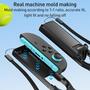 F�r Nintendo Switch 2 Joy-Con Tennis Schl�ger Griff 2er Set Schwarz