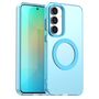 F�r Samsung Galaxy S25 FE 5G Candy Design Magsafe Hybrid H�lle Blau
