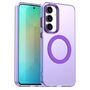 F�r Samsung Galaxy S25 FE 5G Candy Design Magsafe Hybrid H�lle Lila
